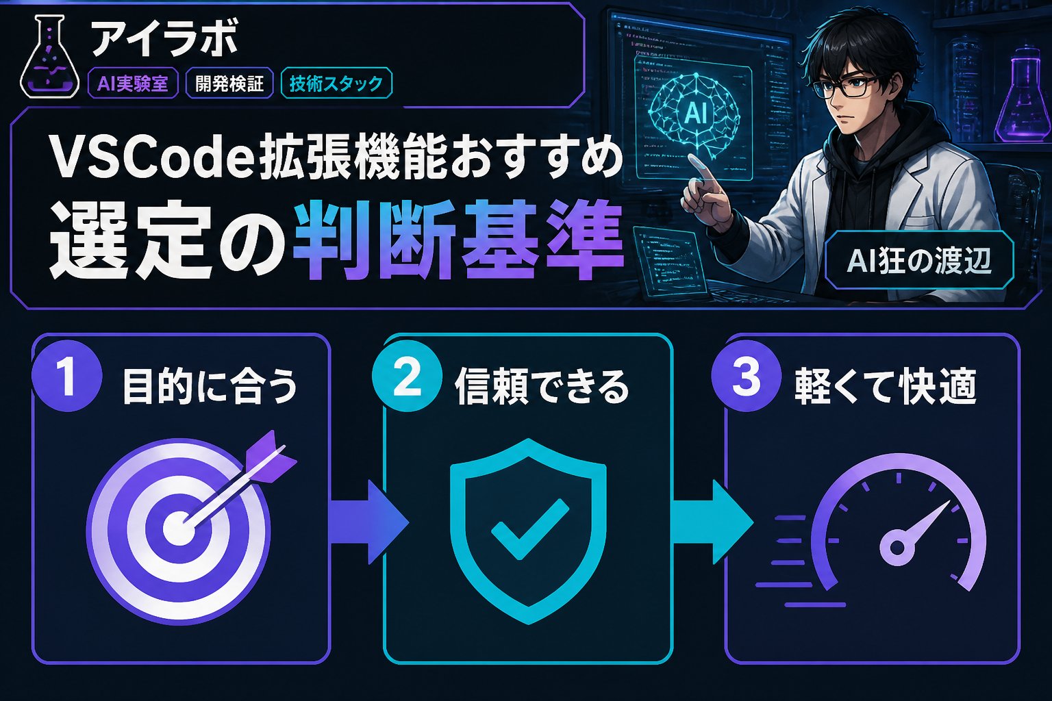 プログラミング VSCode拡張機能おすすめ選定の判断基準