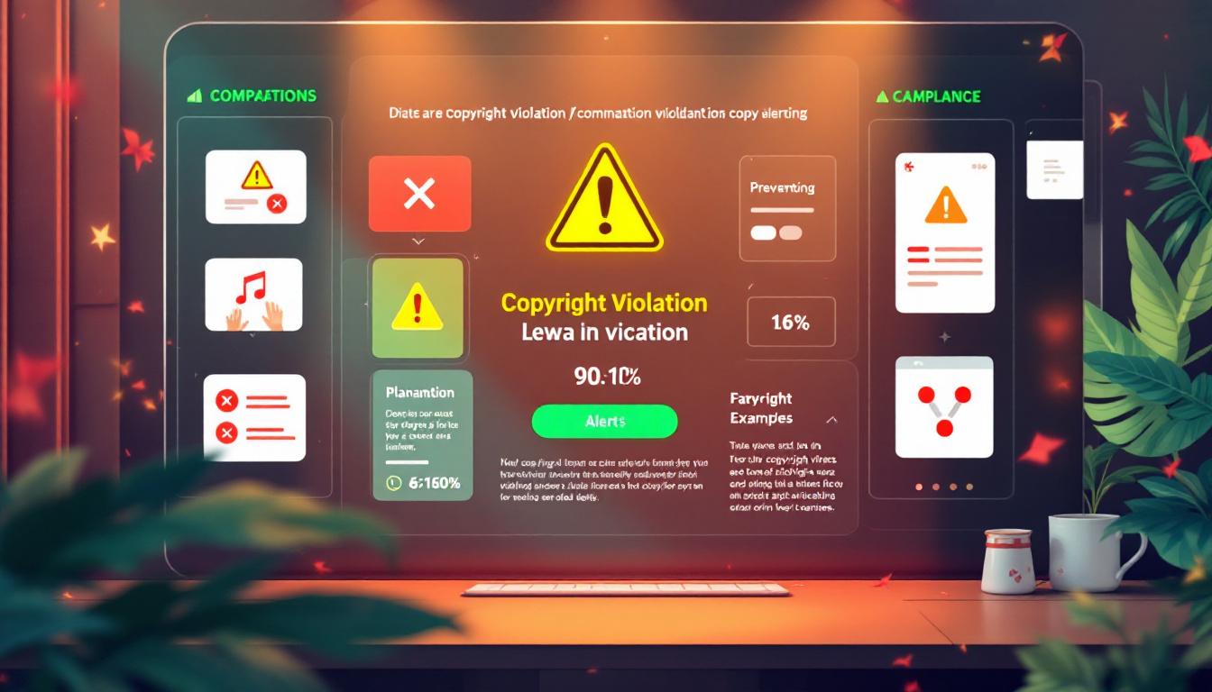 著作権違反の種類と具体例