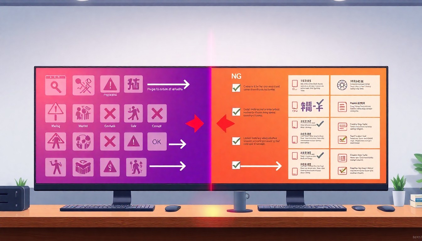 NGパターンと改善方法