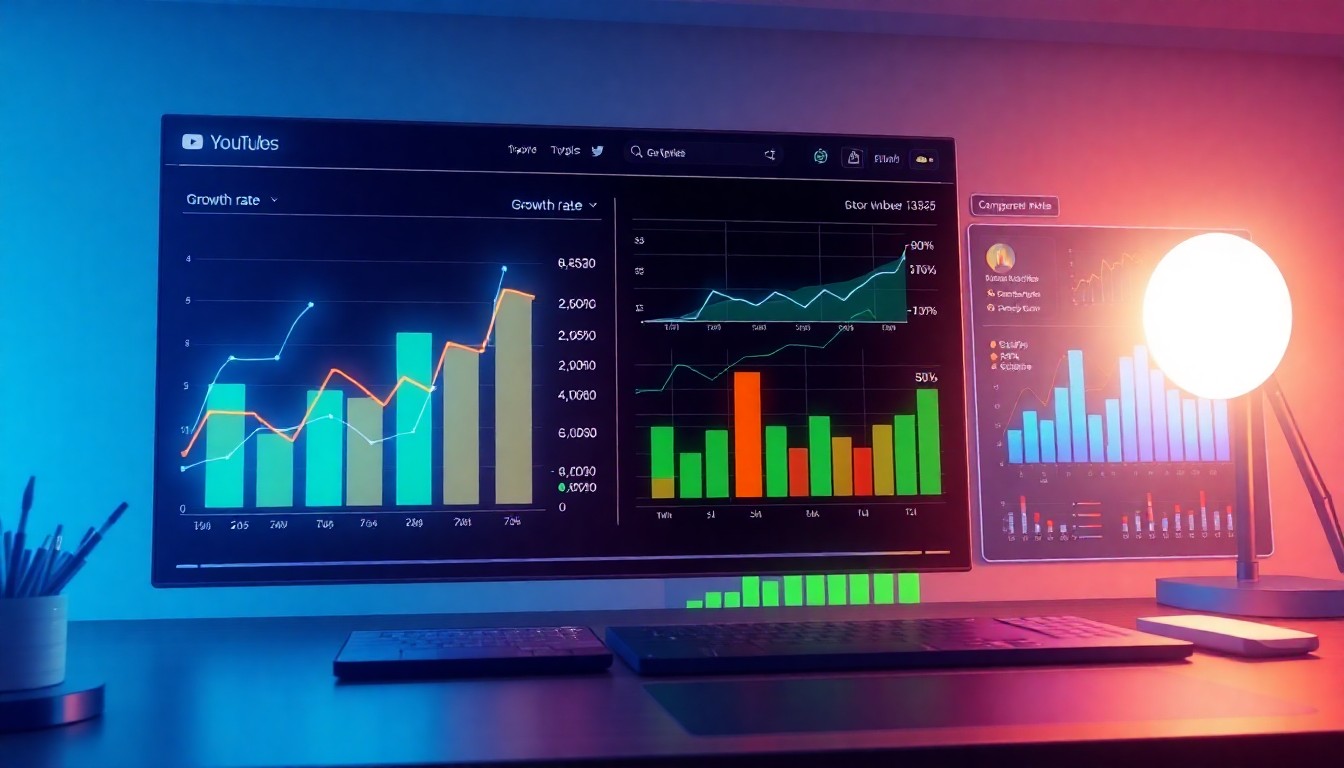 YouTubeアナリティクスでの成長率分析方法