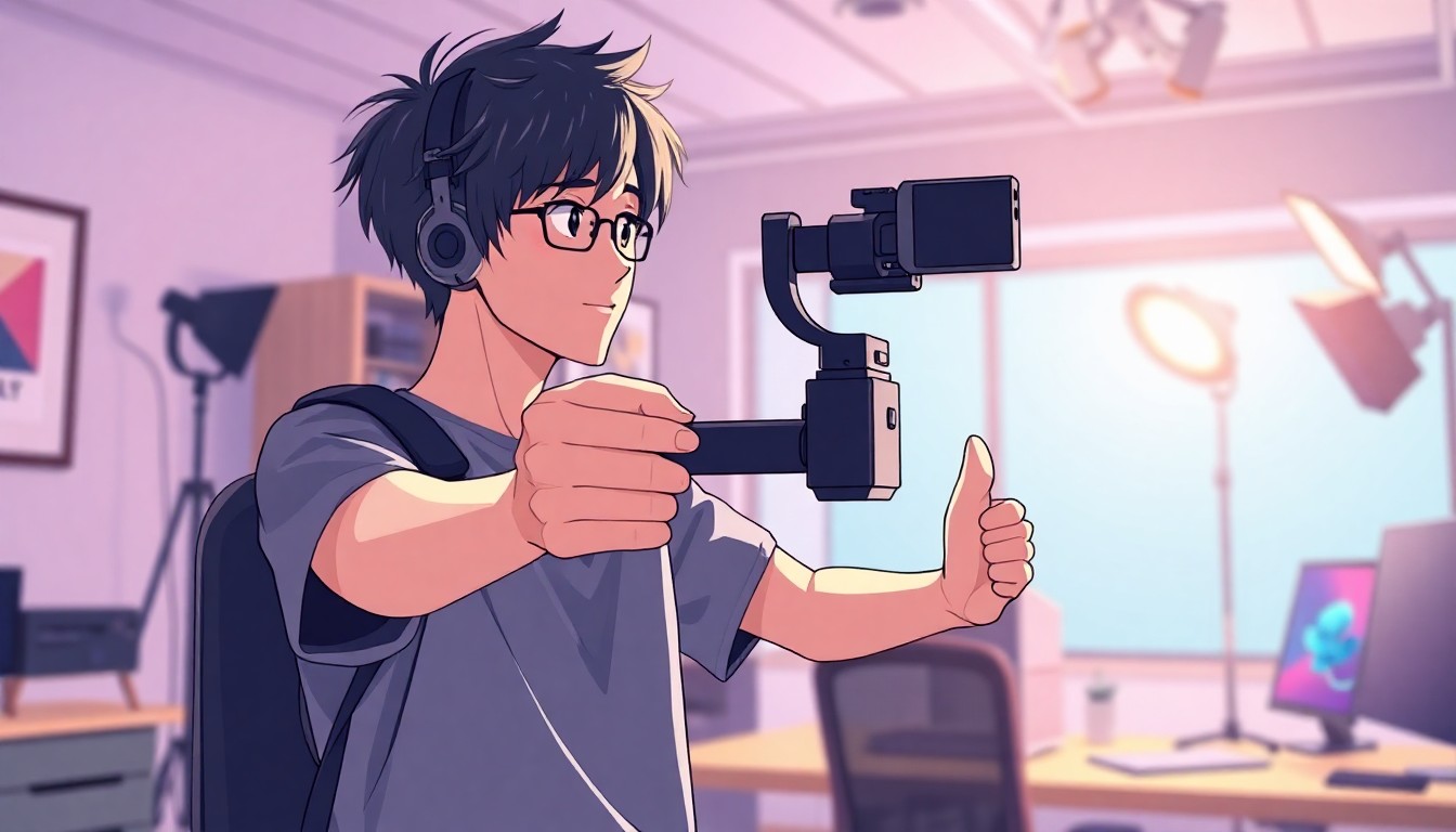 YouTube動画制作でのジンバル活用事例