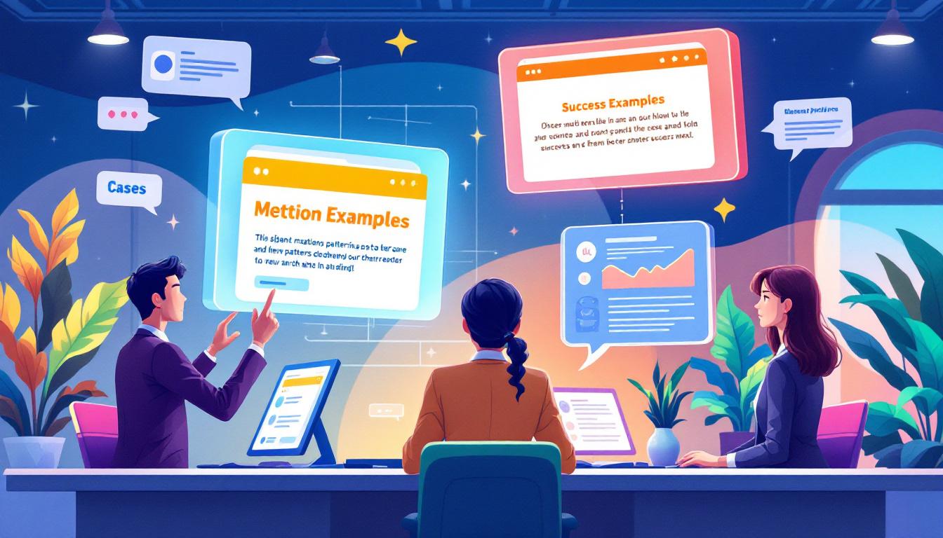 よくあるメンション事例と成功パターン