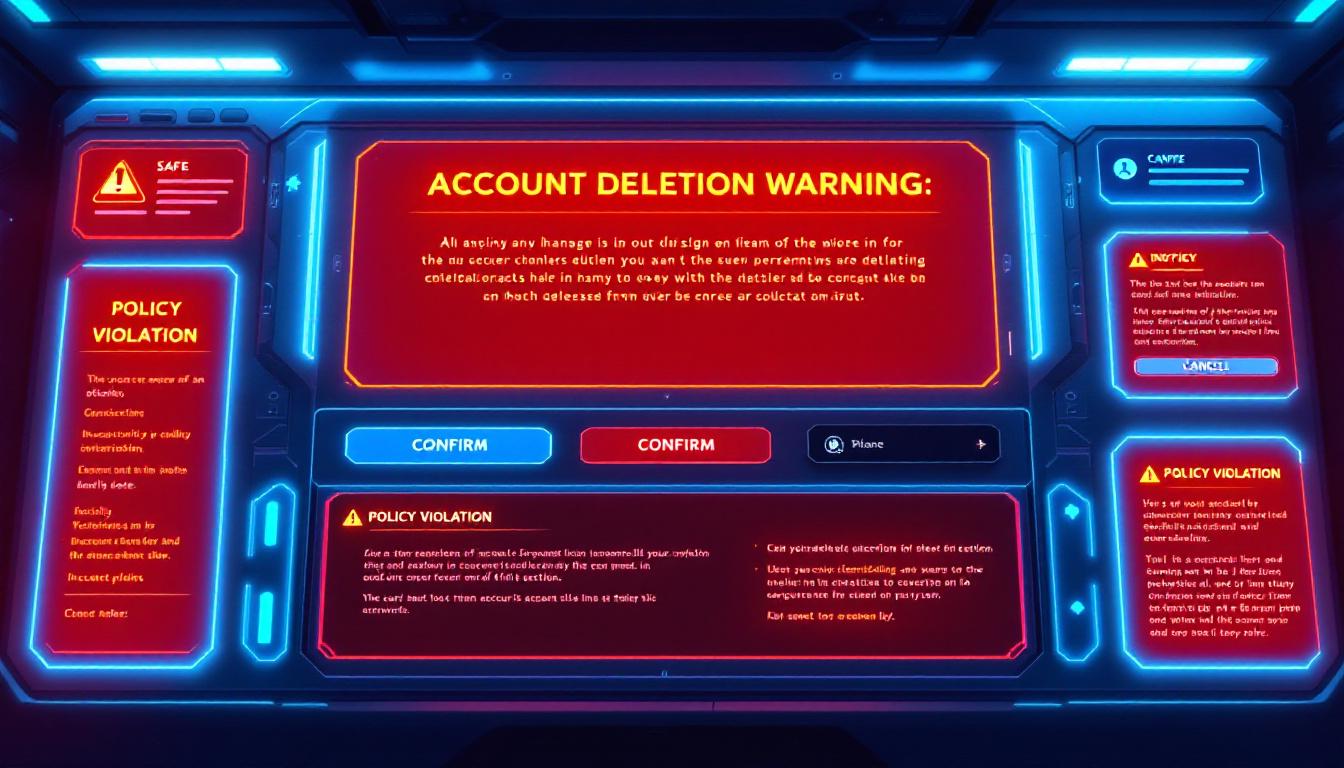 アカウント削除の主要原因