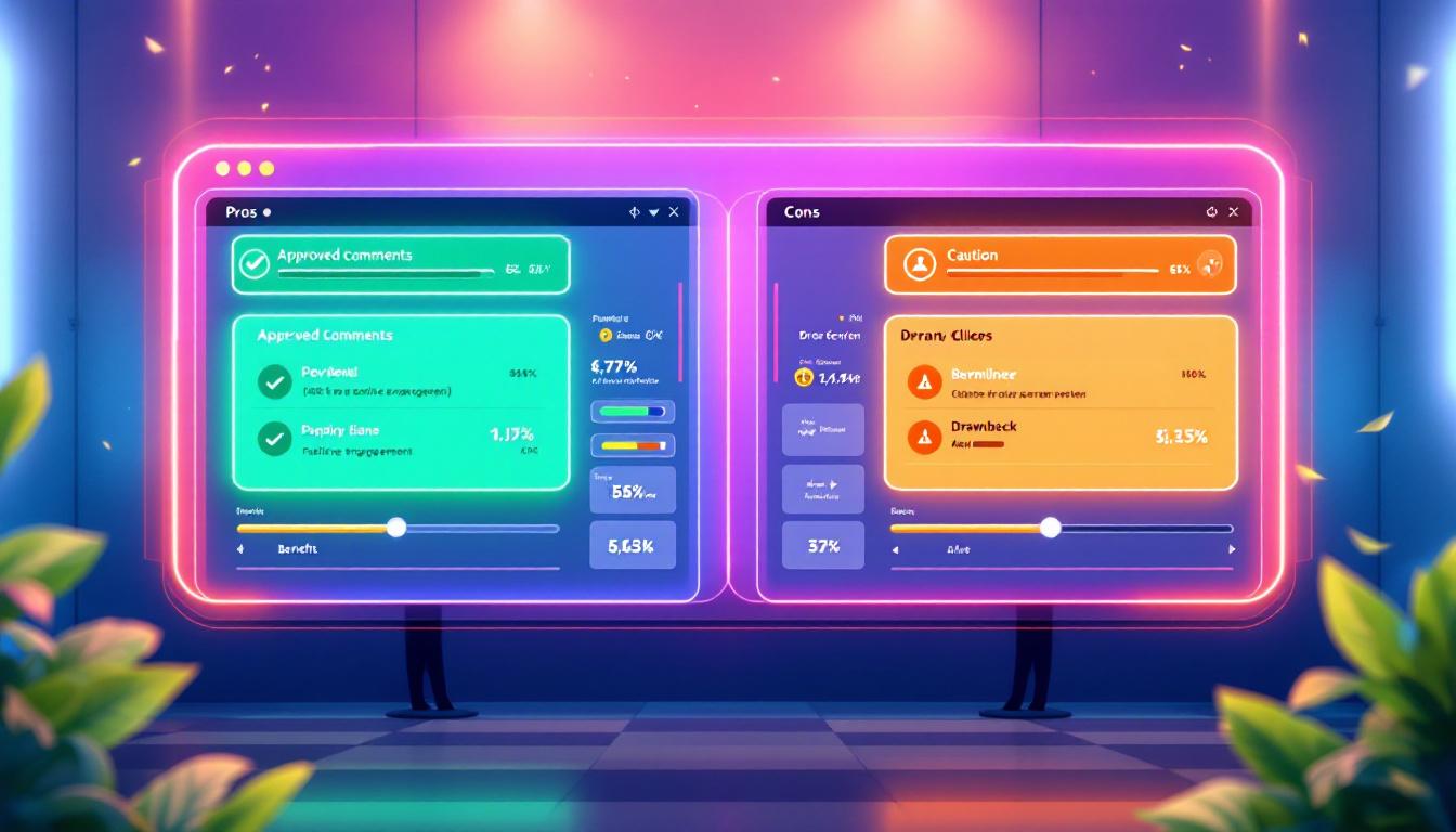 コメント承認機能のメリットとデメリット