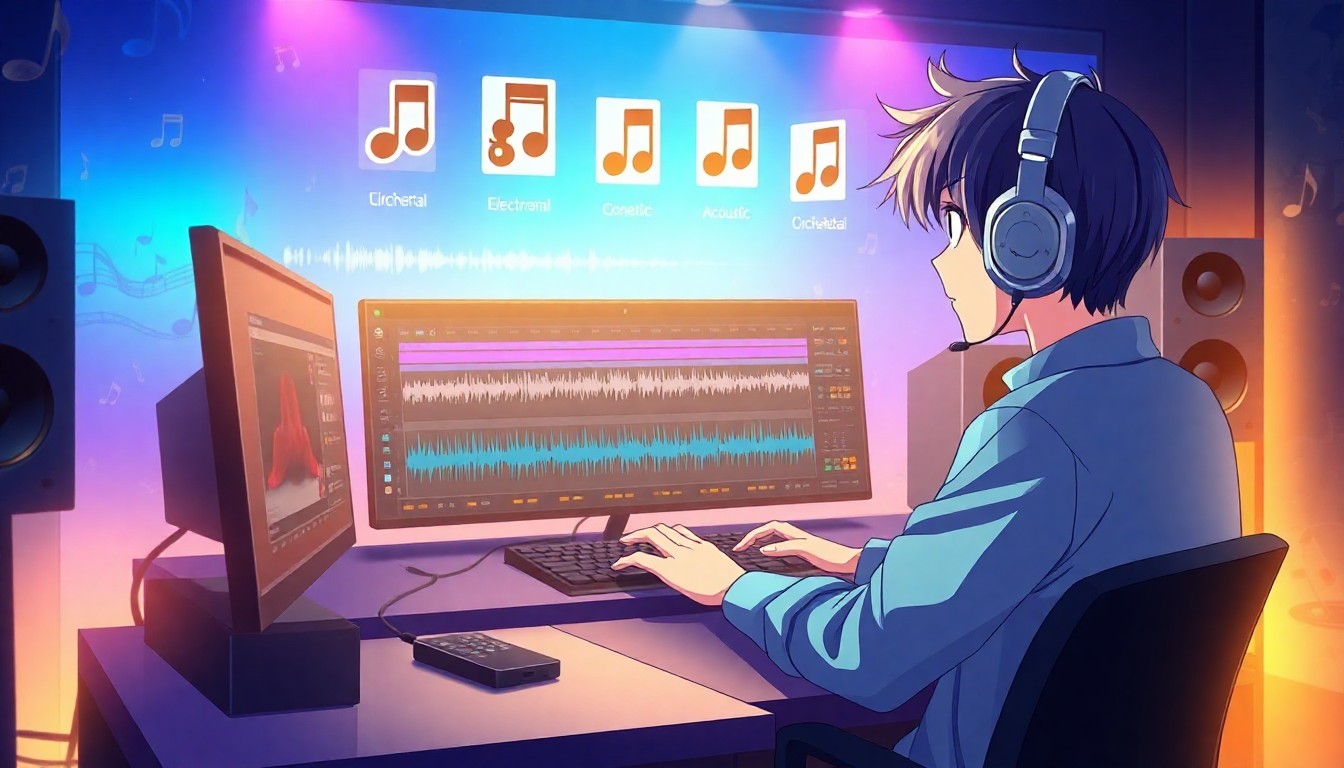 ジャンル別BGM挿入テクニック