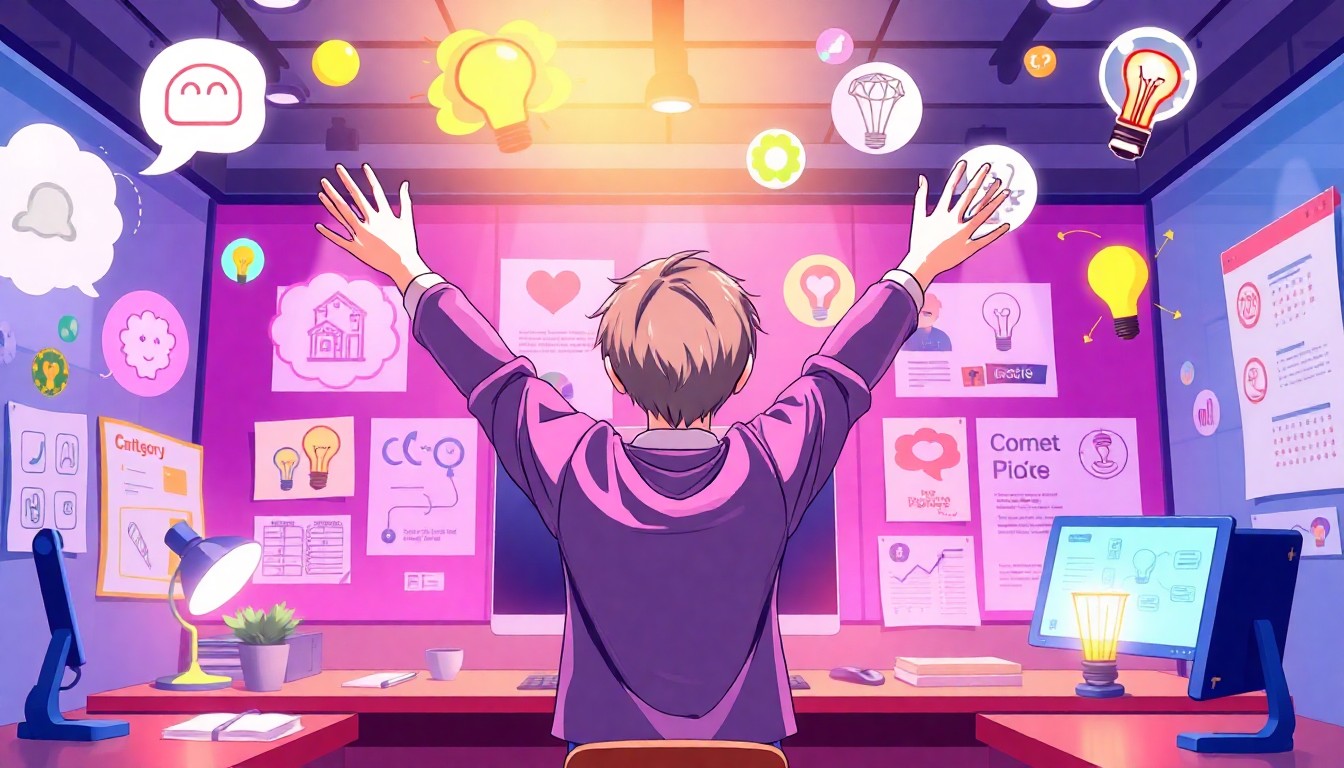 ジャンル別アイデア出しのテクニック