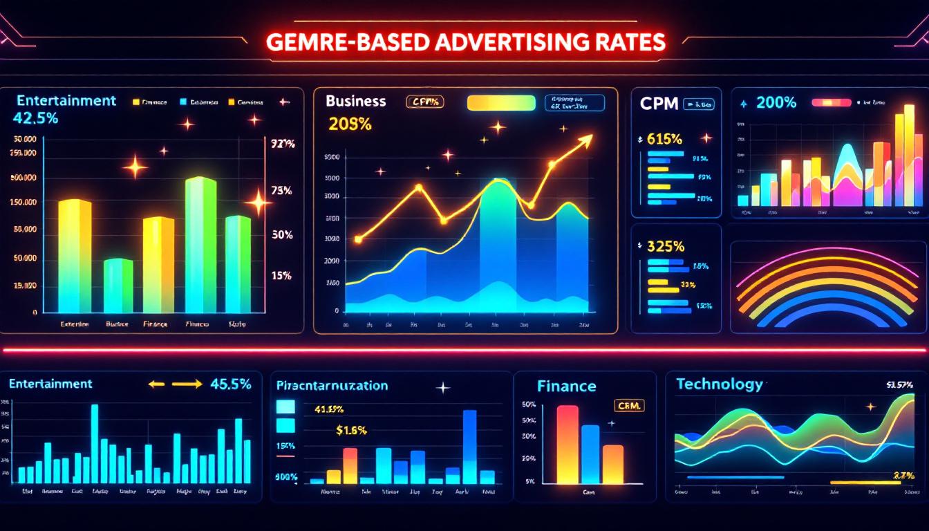 ジャンル別広告単価の相場分析