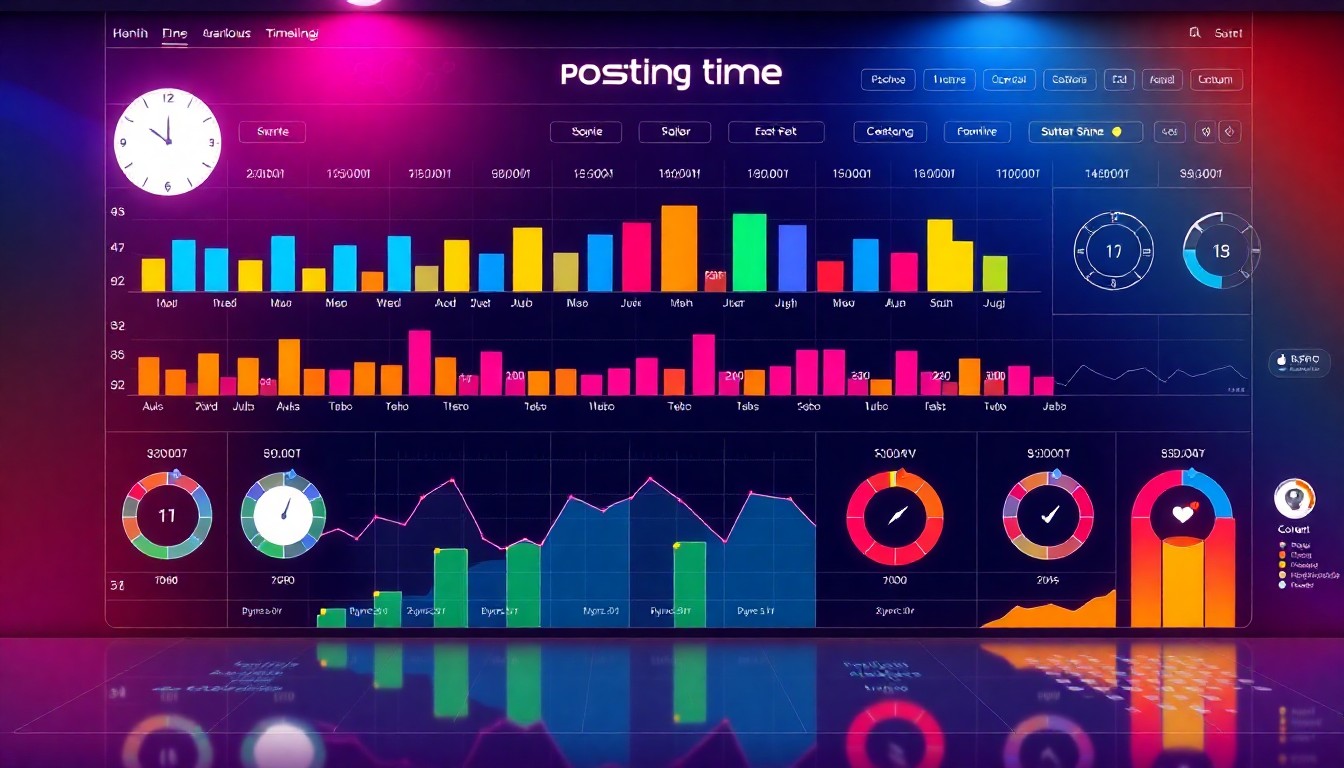 ジャンル別推奨投稿時間戦略