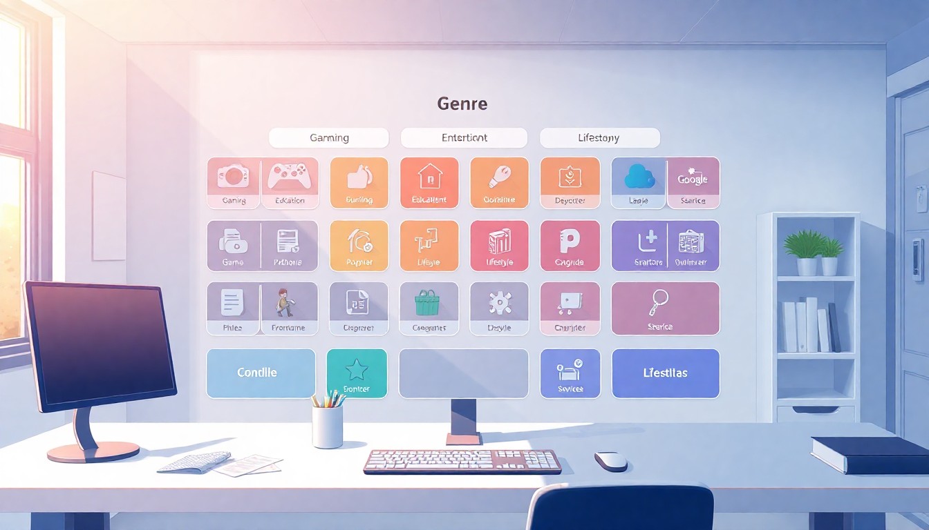 ジャンル別構成テンプレート