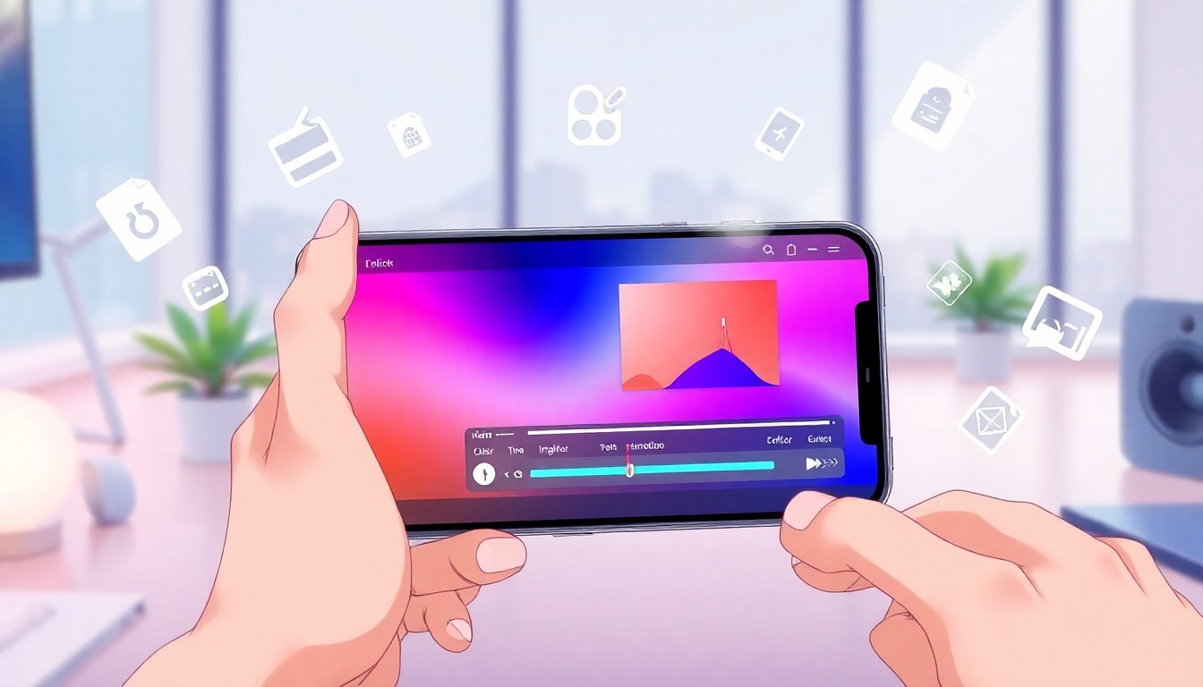 スマホアプリでの動画編集：手軽さと機能性のバランス