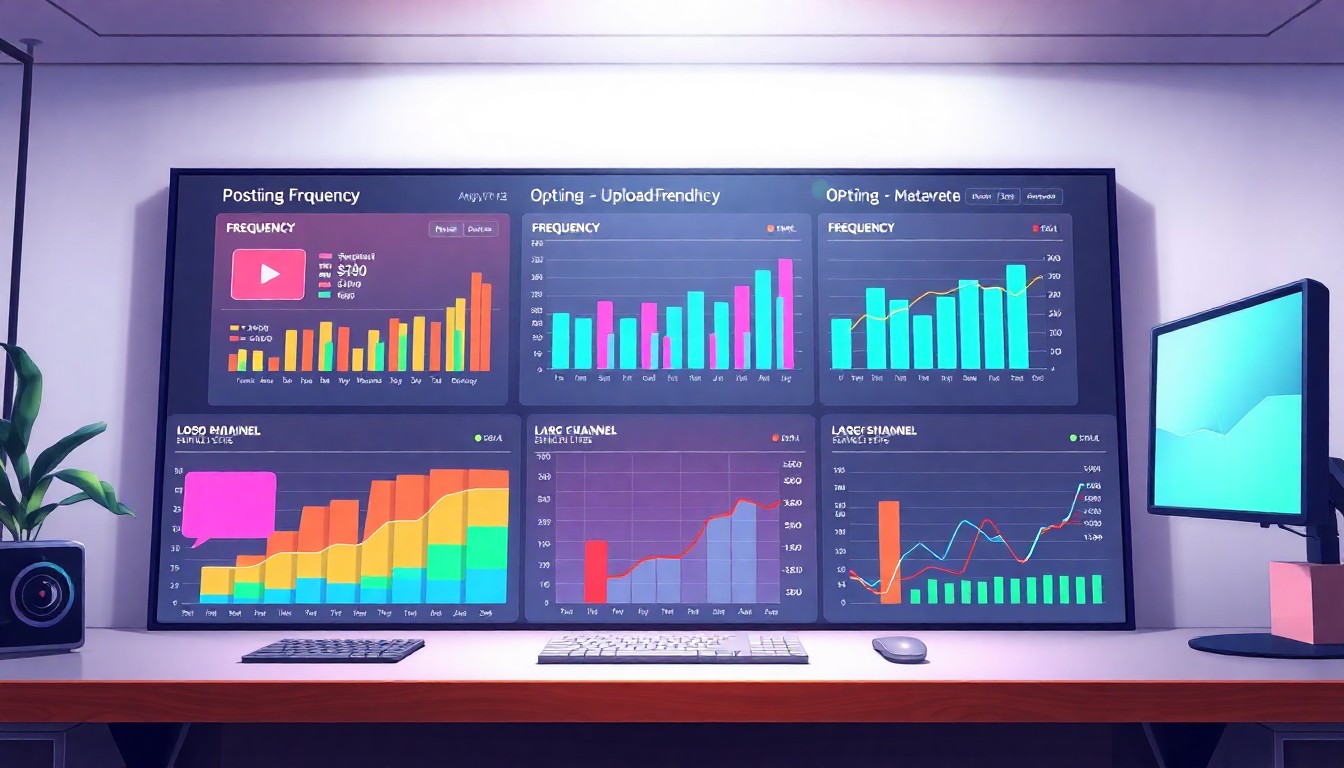 チャンネル規模別最適投稿頻度