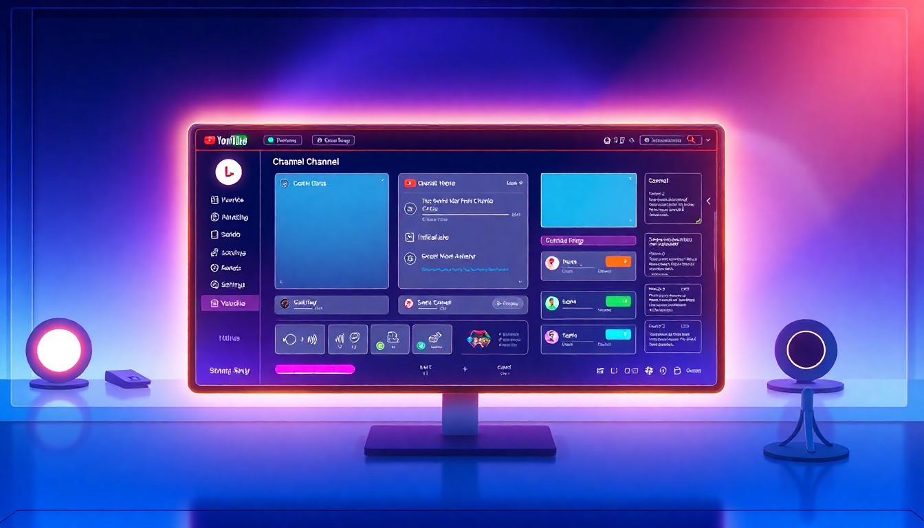 チャンネル開設と初期設定