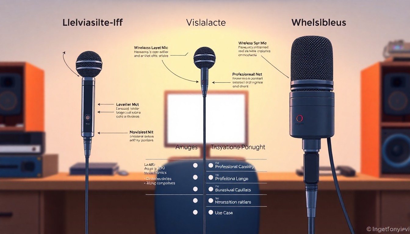 ピンマイクの種類と選び方の基準
