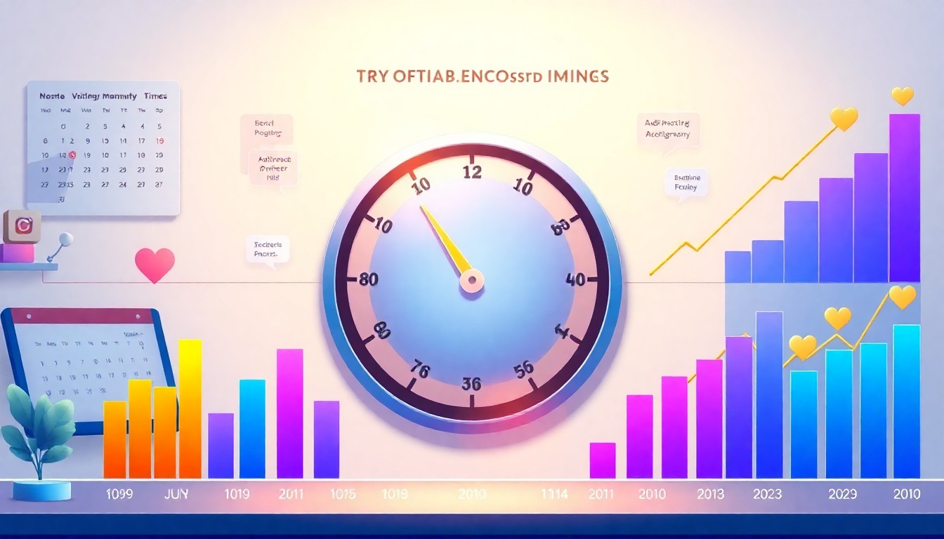 一般的なベスト投稿時間の傾向
