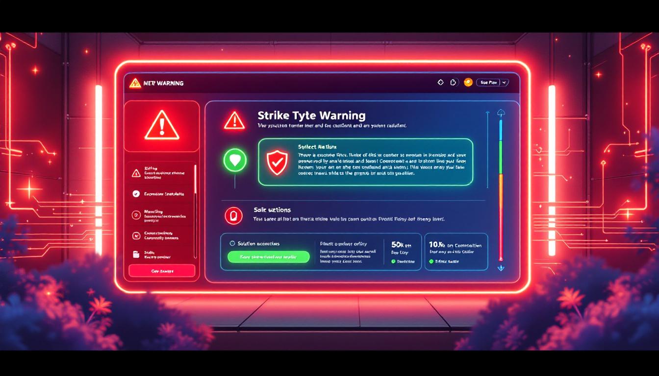 万が一ストライクを受けた場合の対処法