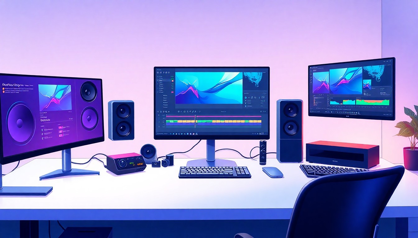 効率的な編集ソフトの選択と設定