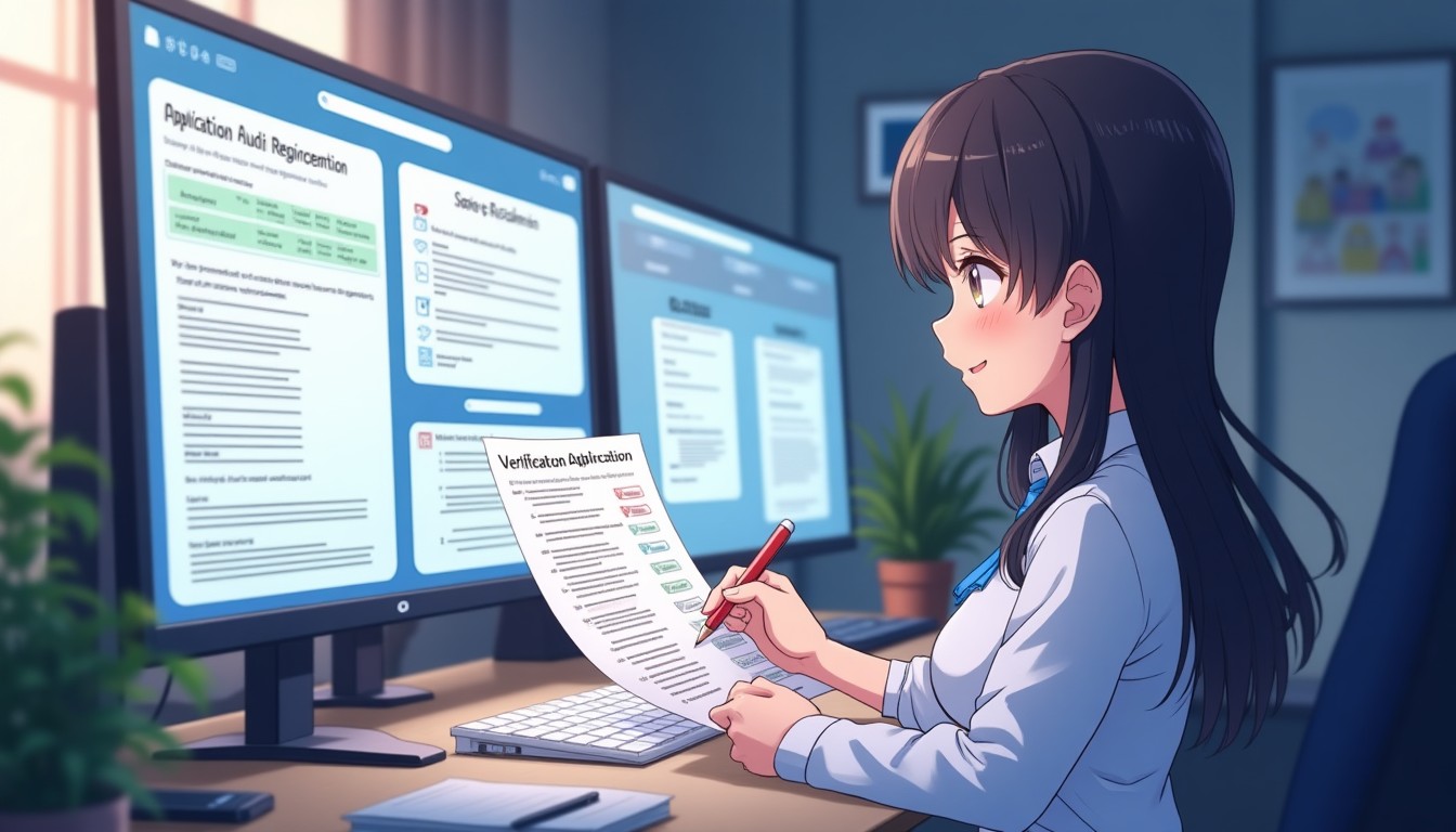 収益化審査申請の具体的手順