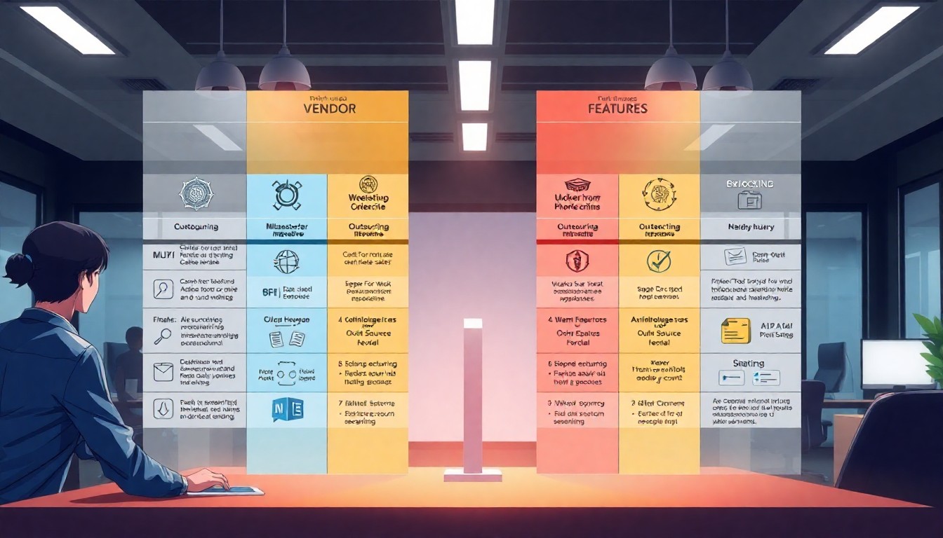 外注先の選択肢とそれぞれの特徴