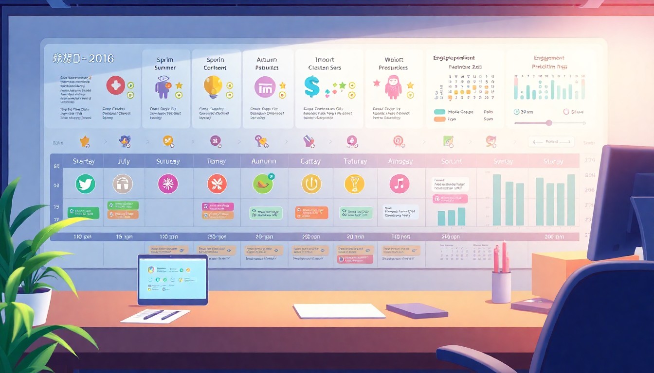 季節・イベントを考慮した投稿戦略