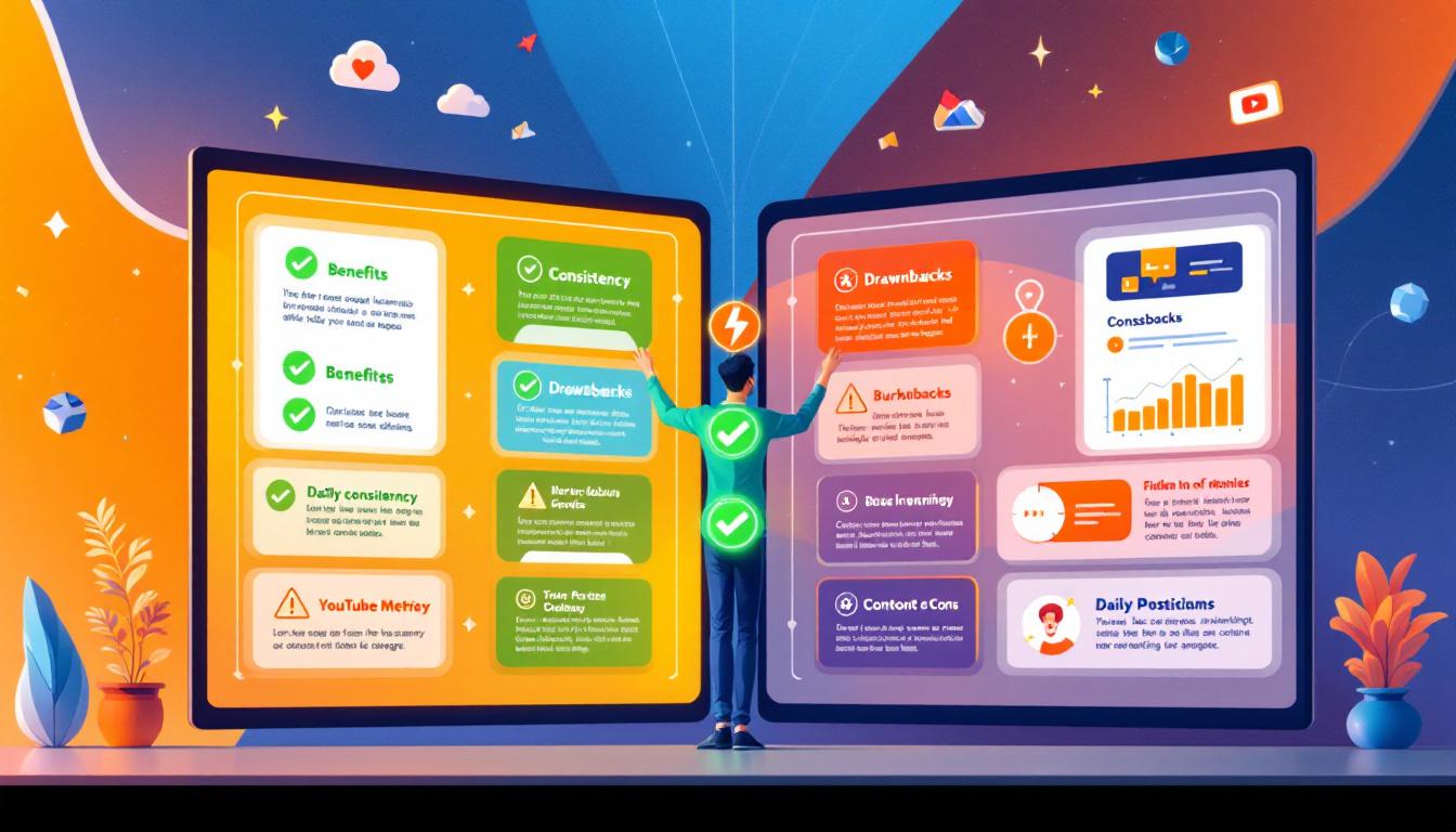 毎日投稿のメリットとデメリット