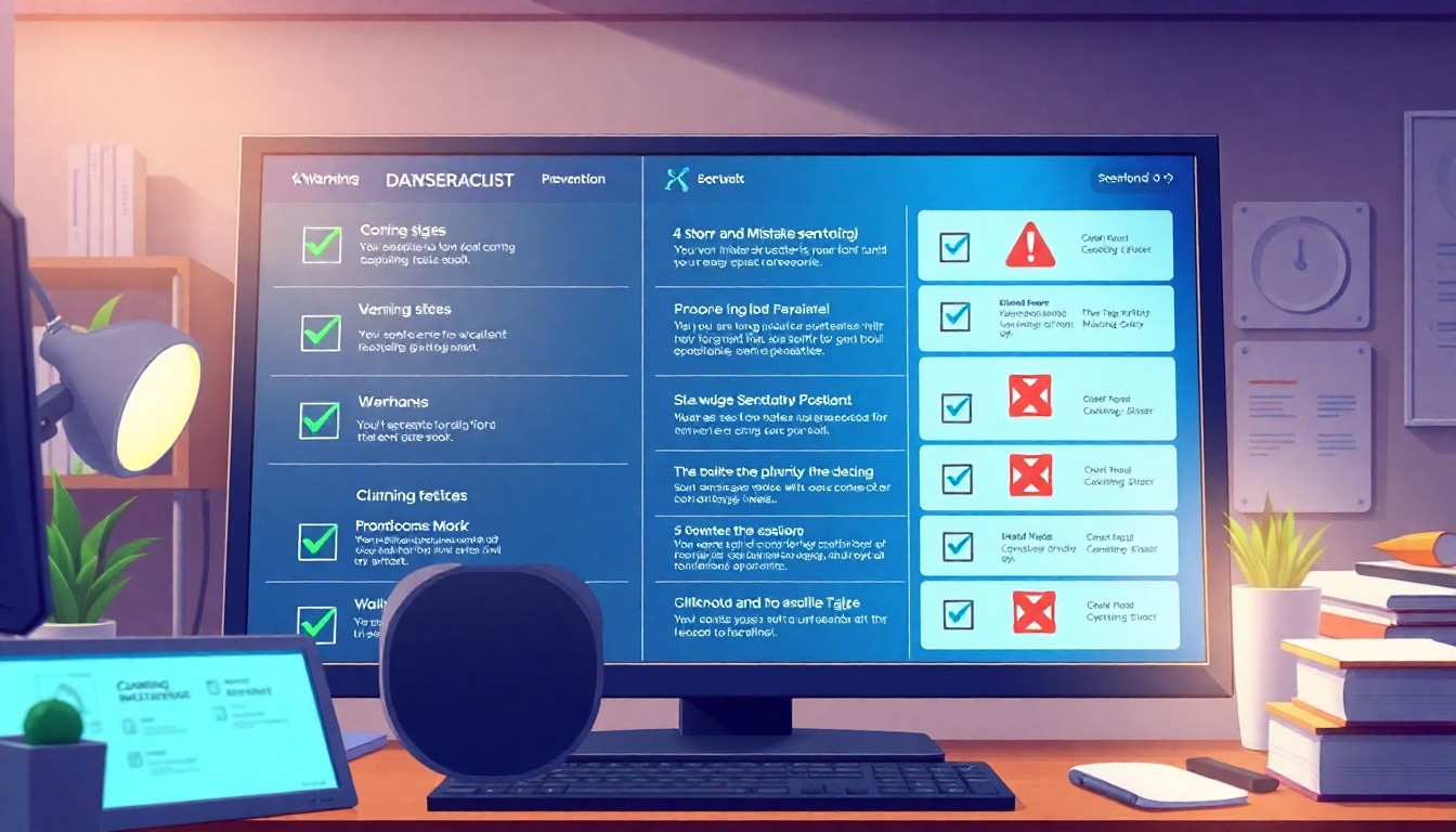 注意すべきポイントと失敗回避策