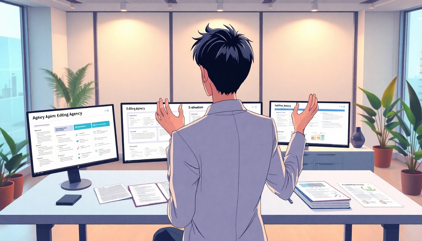 編集代行業者選びの具体的な手順