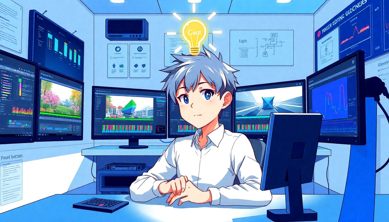 編集時間を劇的に短縮する8つのテクニック