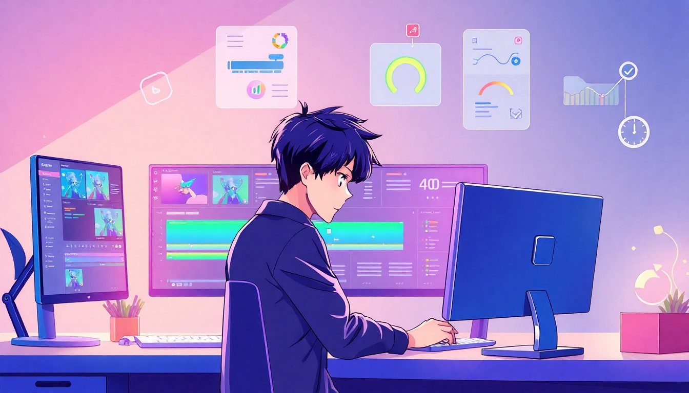 編集時間短縮のためのワークフロー設計