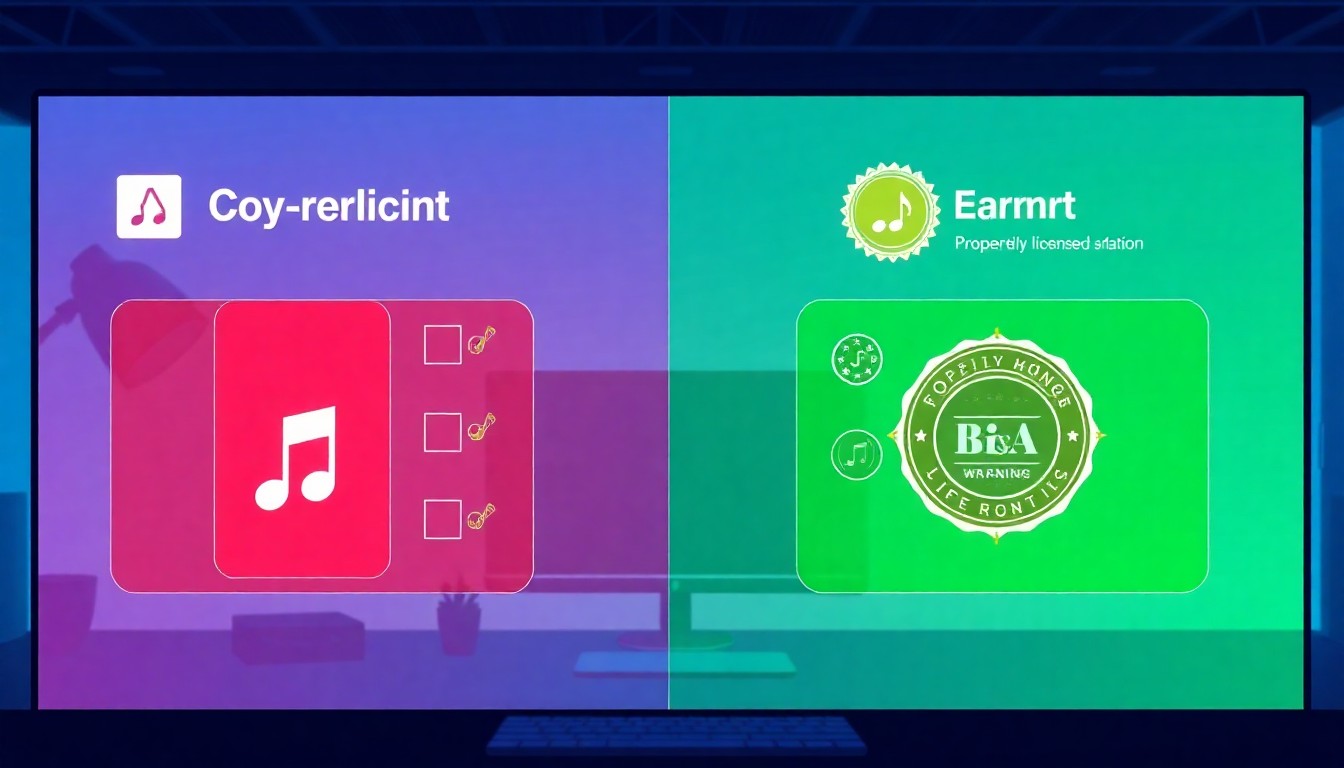 著作権とBGM選択の注意点
