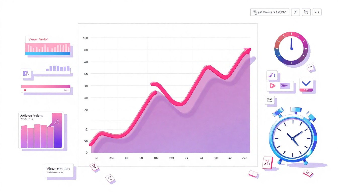 視聴者維持率が悪い主な原因