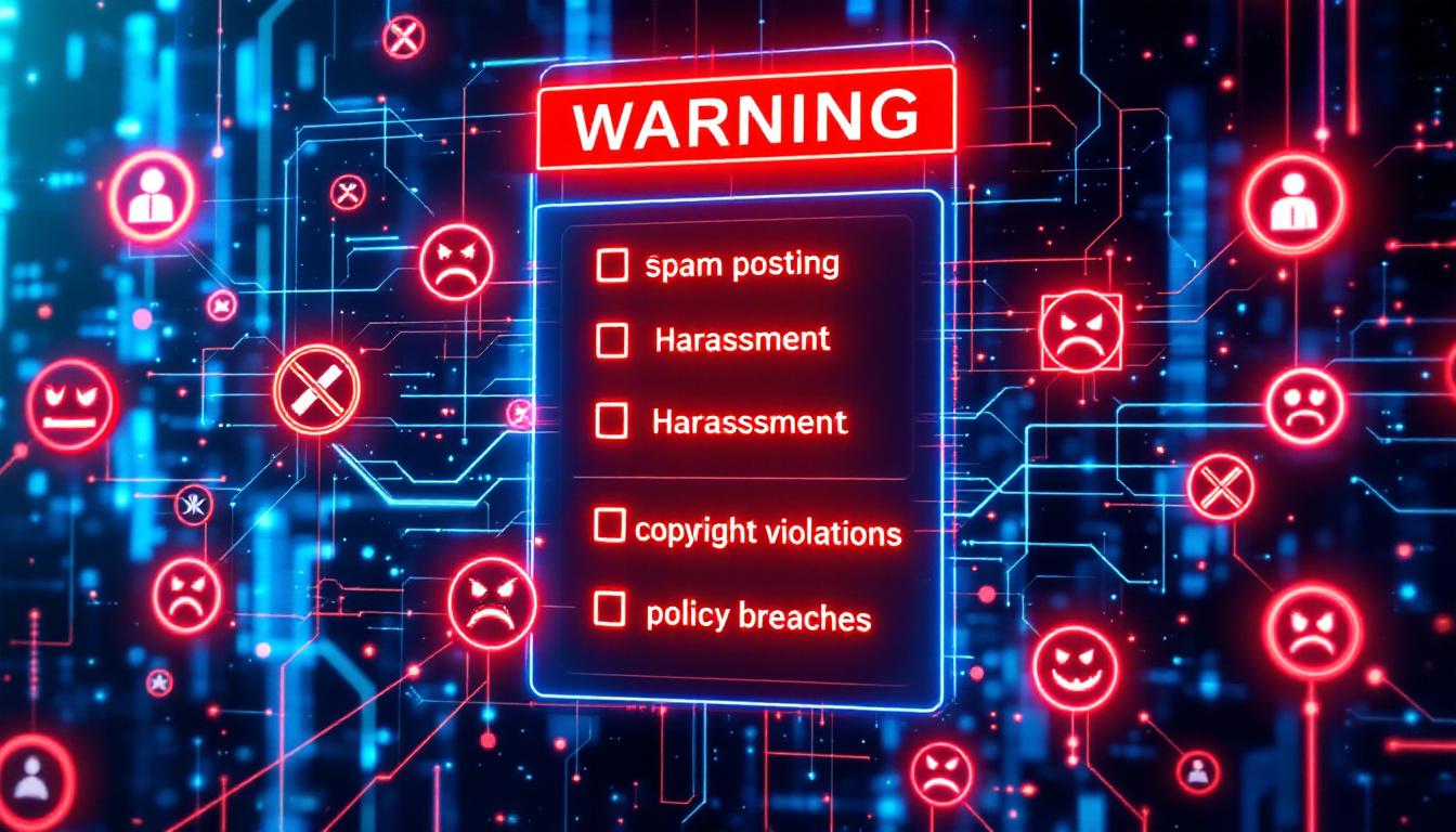 連鎖BANが発生する具体的なケースと危険な行為