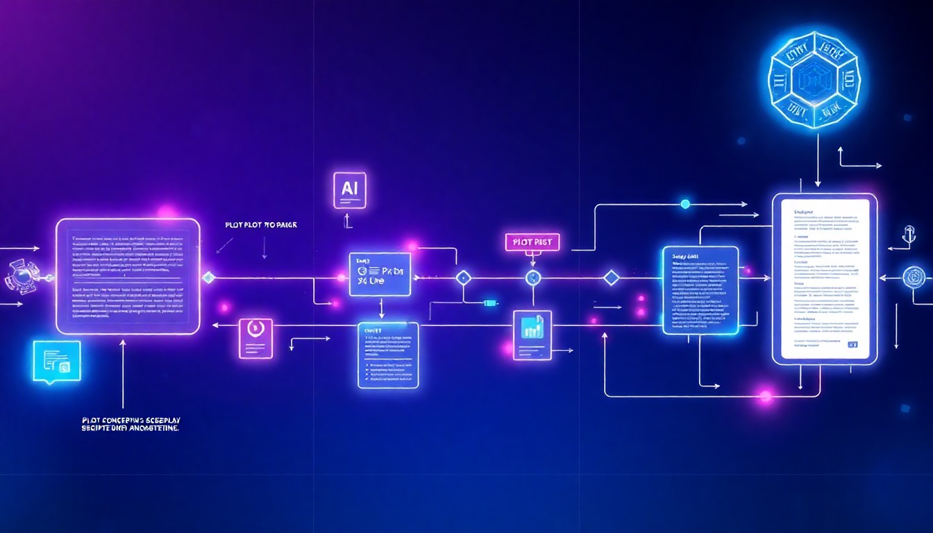 AIを活用したプロット→台本移行の革新