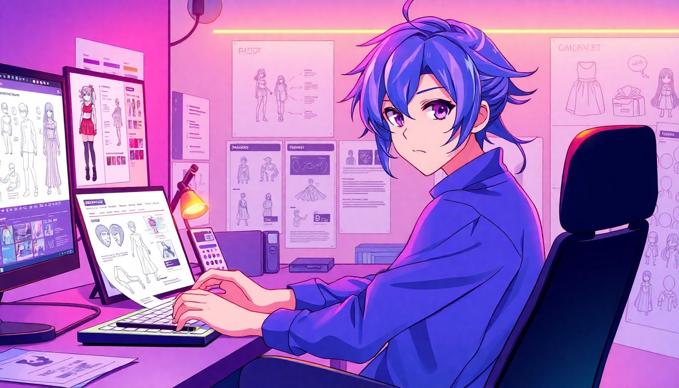 AI活用した魅力的なキャラクター設定術