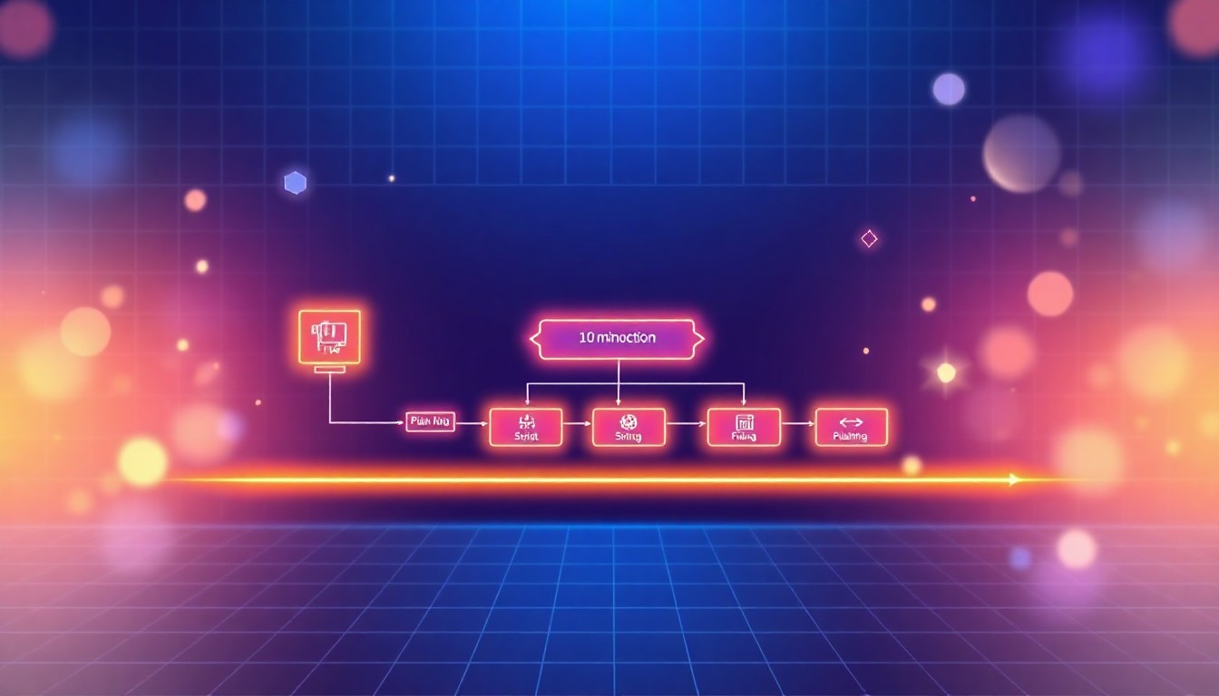 AI活用による10分動画構成の基本フレームワーク