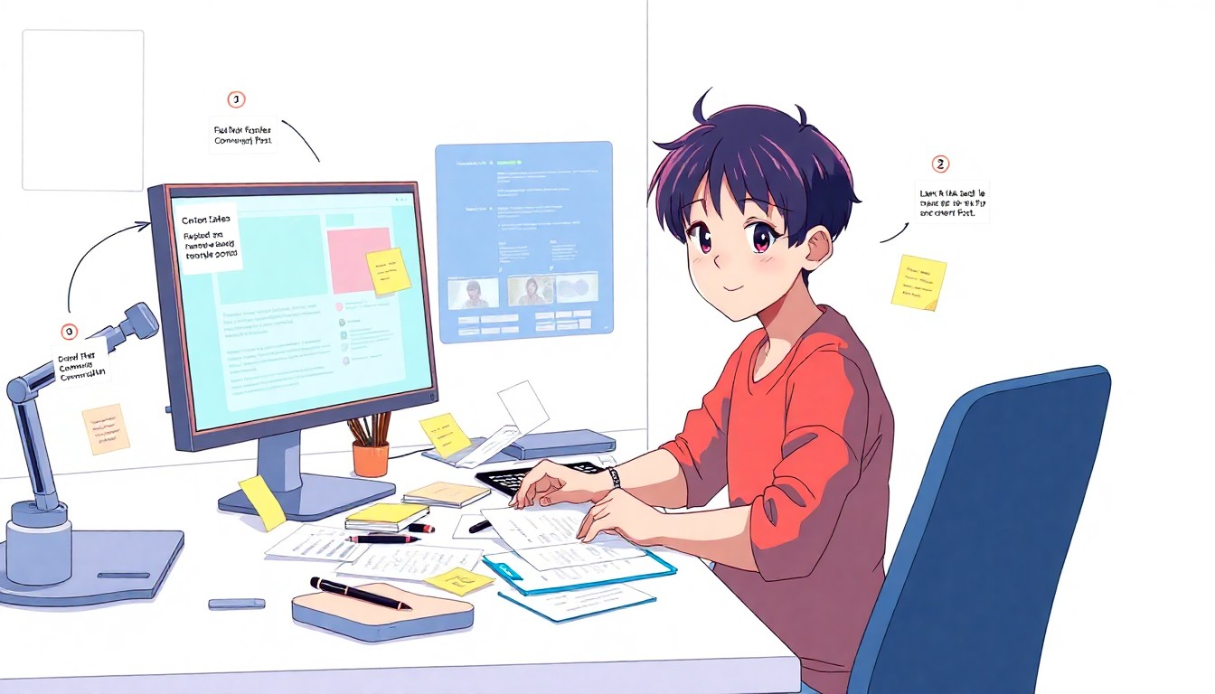 AI活用によるコミュニティ投稿案作成の具体的手順