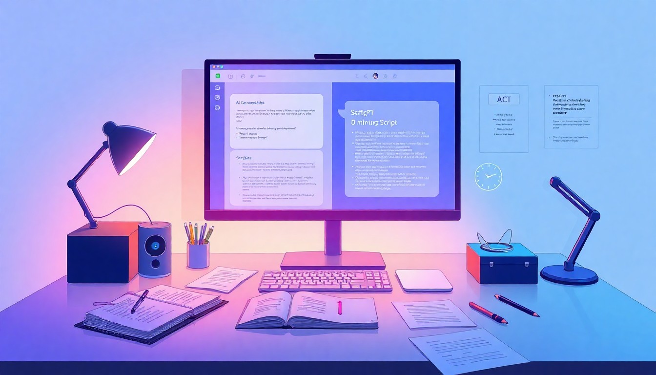 ChatGPTを活用した10分台本作成法の全体像