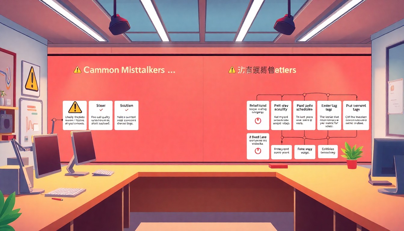 よくある失敗パターンと対策