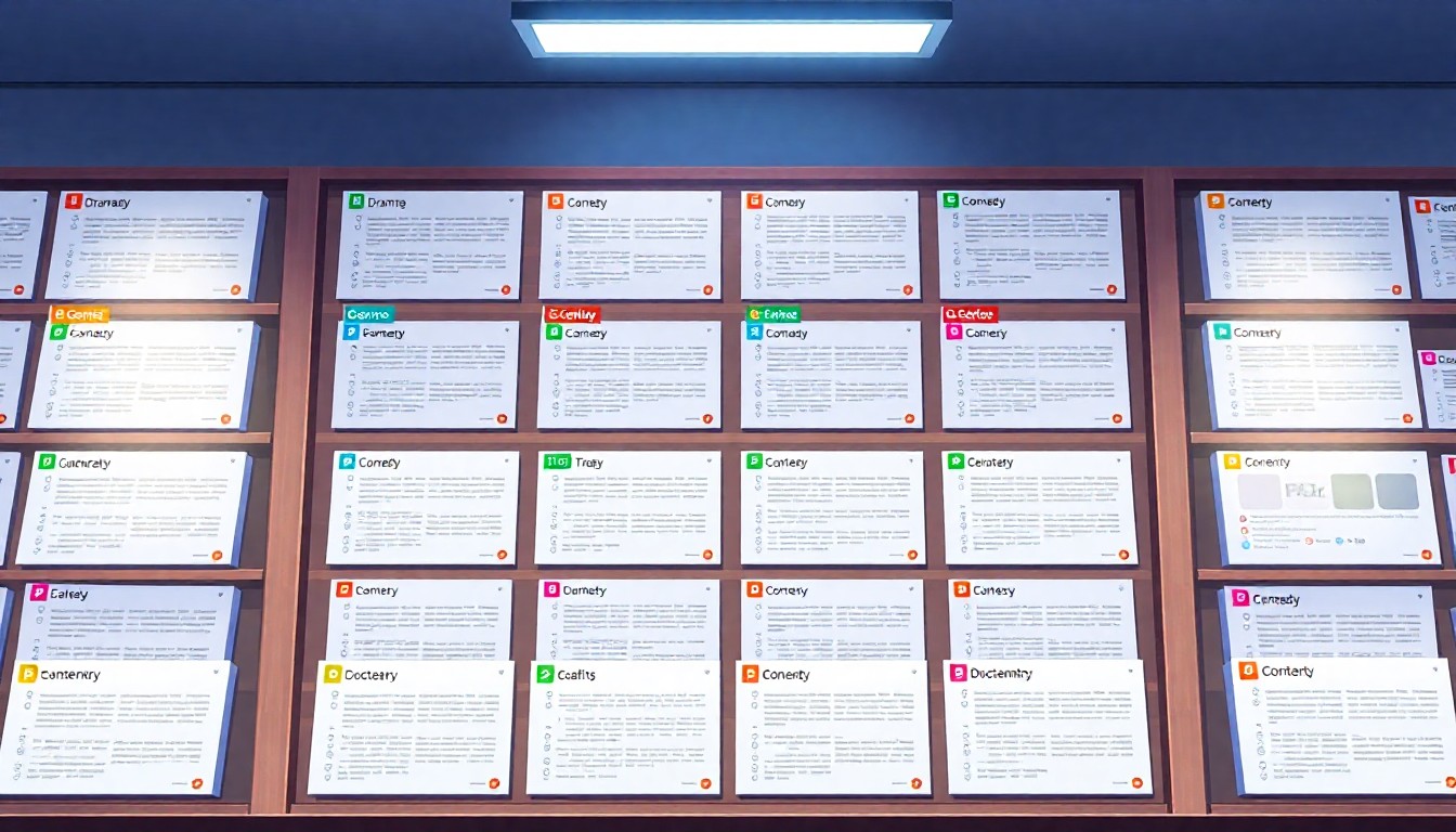 ジャンル別台本テンプレート