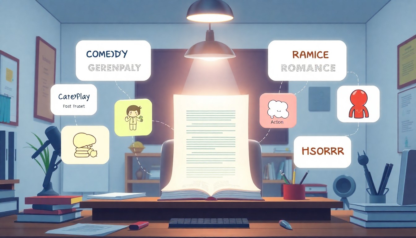 ジャンル別台本作成のコツ