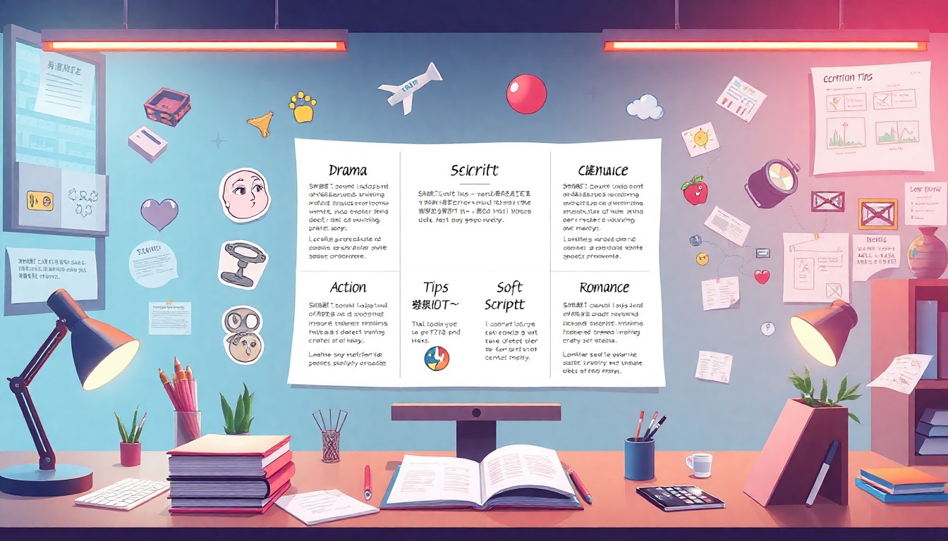 ジャンル別台本作成のコツ