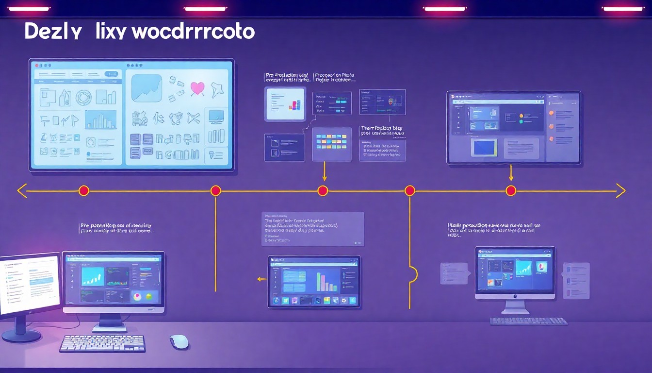 具体的な1日の制作フロー例