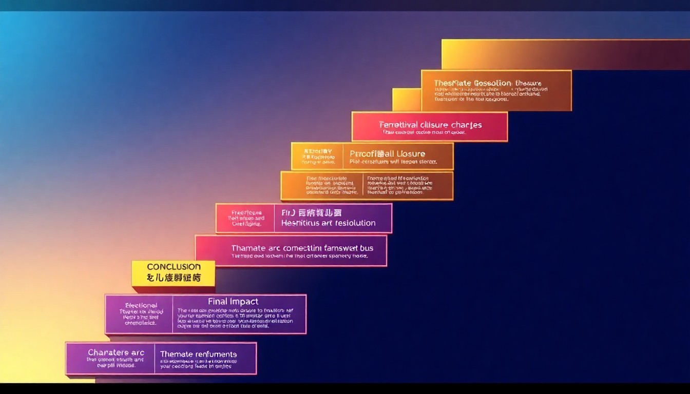 効果的な結末とまとめのチャプター設計