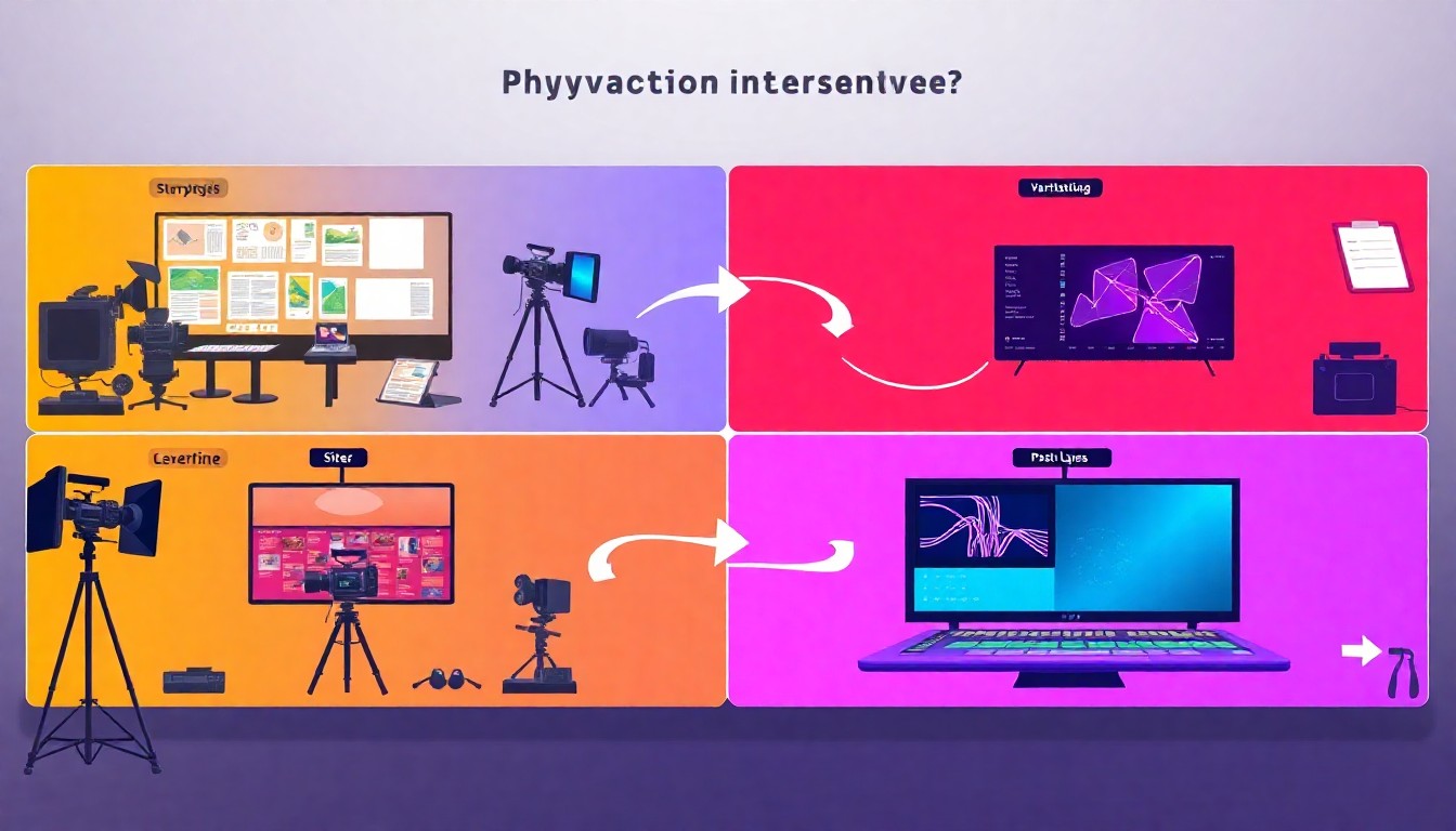 動画制作フェーズ別のバリエーション増加技術