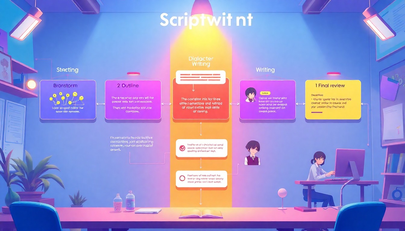 台本作成の5段階プロセス