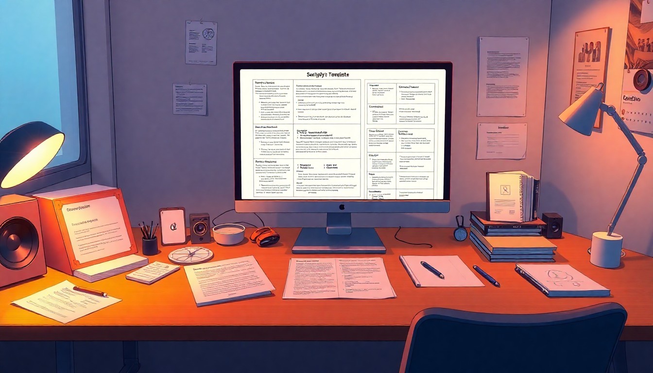 基本的な台本骨組みテンプレート