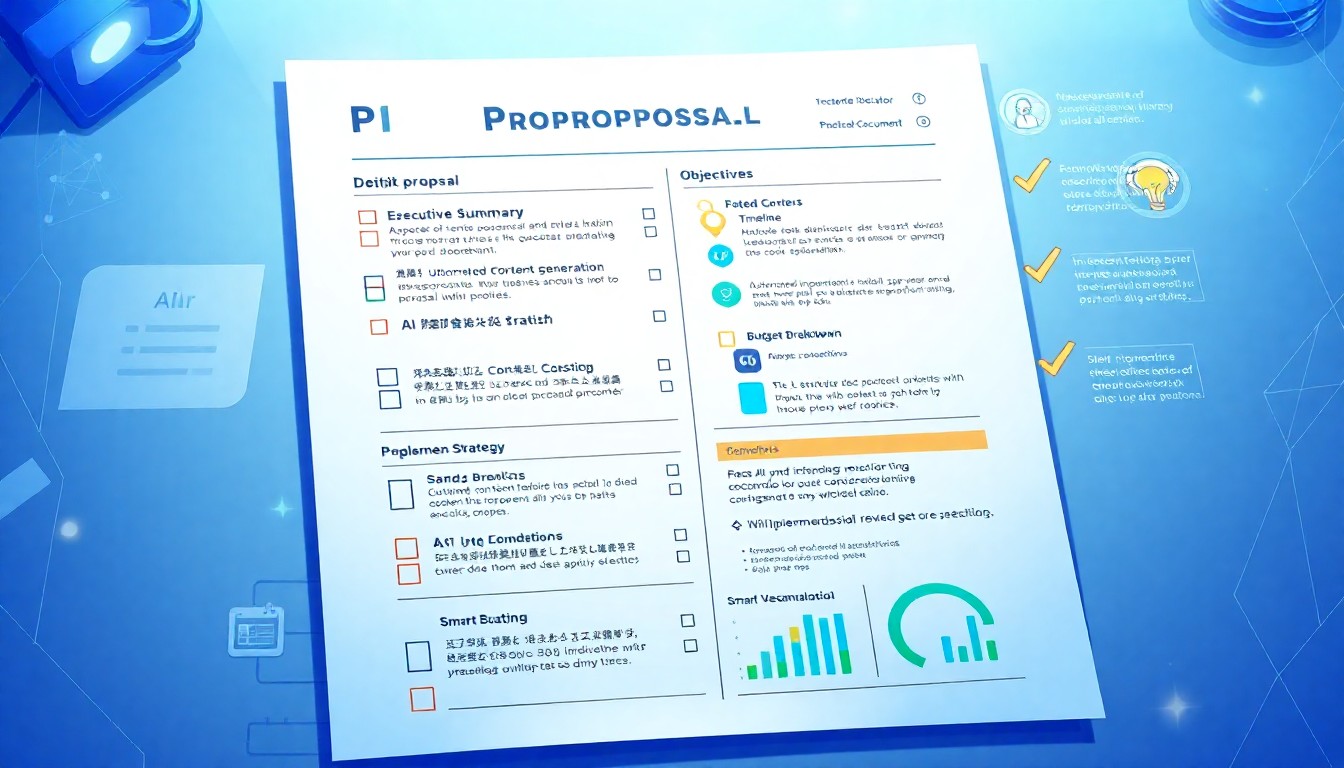 提案書に必要な要素とAI活用ポイント