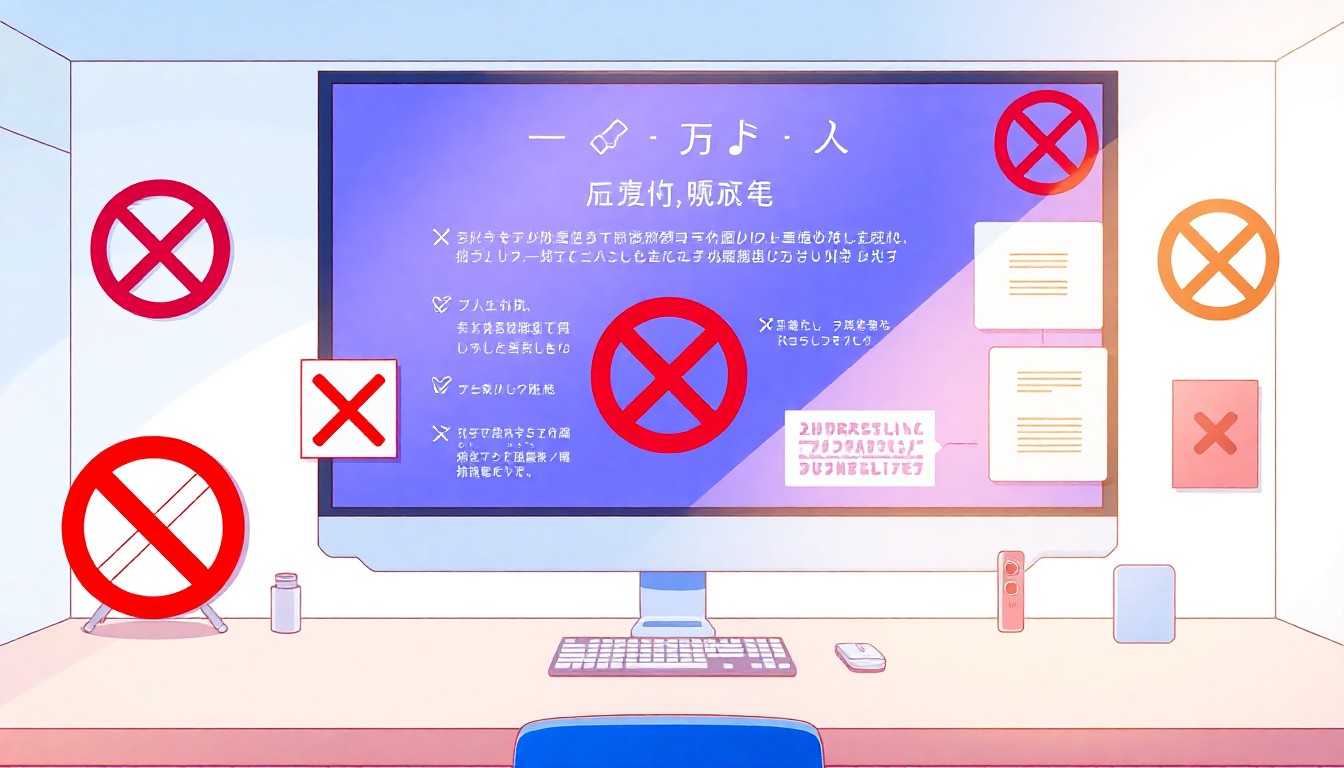 禁止事項設定の基本原則