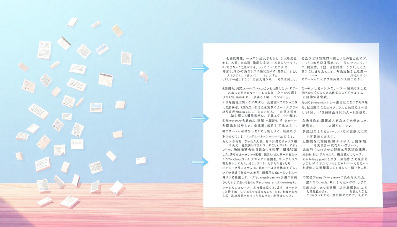 箇条書きから文章化するメリット