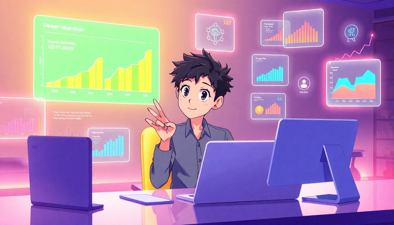 視聴者維持率を高める工夫