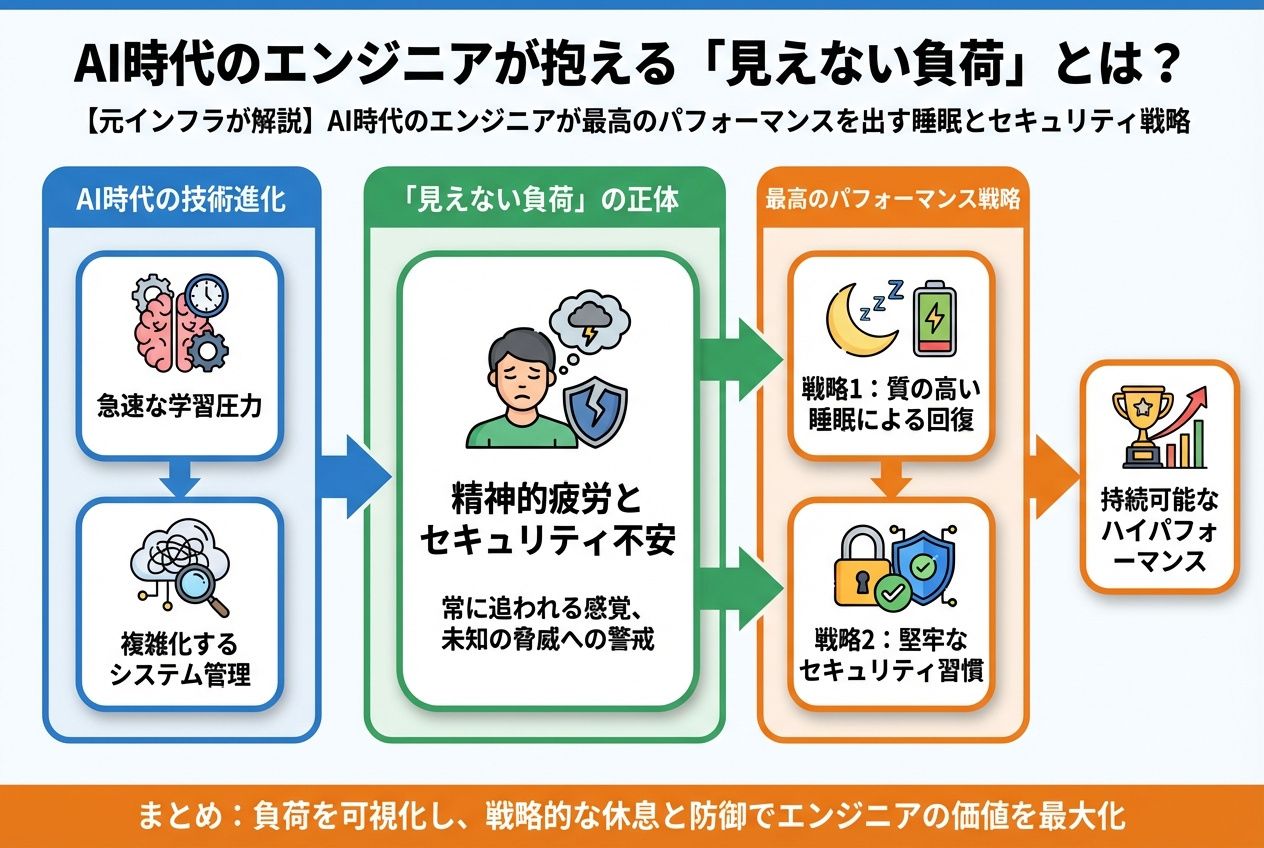 エンジニアの健康 AI時代のエンジニアが抱える「見えない負荷」とは?